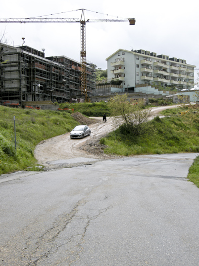 Via Semidei (foto Salvatore Novellu - Cronache Nuoresi)
