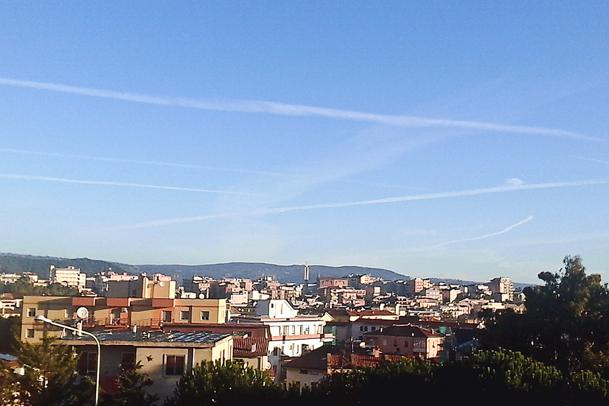 Scie chimiche a Nuoro?