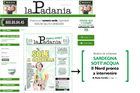 La Padania, 19/11/2013