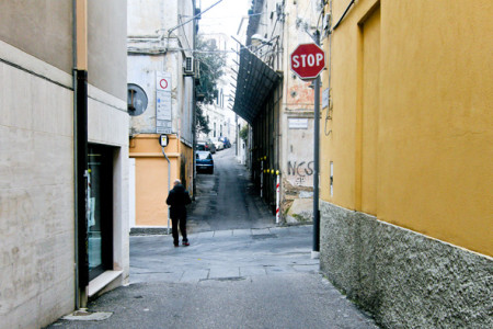 Nuoro, ZTL al Corso Garibaldi (foto S. Novellu - Cronache Nuoresi)