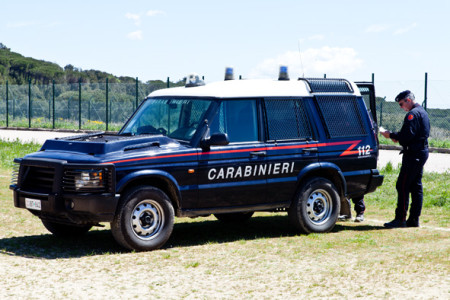 Un mezzo dei Carabinieri (foto S.Novellu - Cronache Nuoresi))