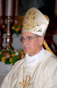 Monsignor Mose Marcia Vescovo di Nuoro
