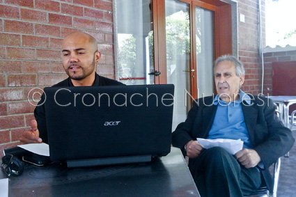 Alessandro Congiu in un momento della conferenza (© foto S. Meloni)