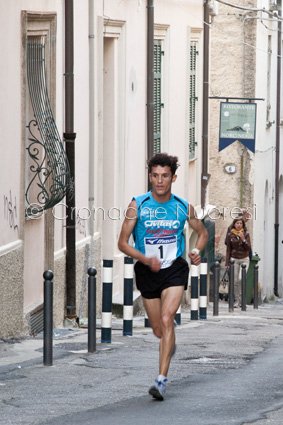 Oualid Abdelkader, vincitore della CorriNuoro ed. 2013 (© foto S.Novellu)