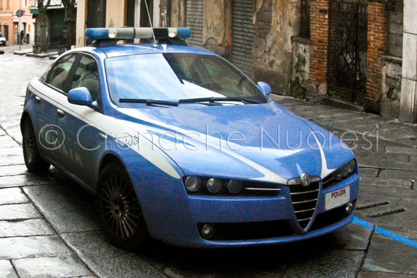 Una Volante della Polizia (© foto S.Novellu)