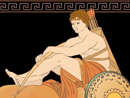 Un'immagine riferibile all'Iliade