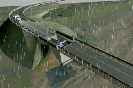 Ricostruzione 3D dell'incidente dove è morto Luca Tanzi