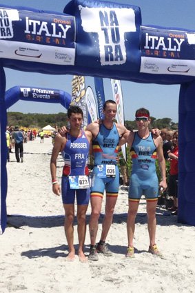 Il podio maschile di TNatura 2014