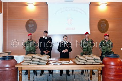  La-conferenza-stampa-dei-Carabinieri-sul-maxi-sequestro-di-droga-©-foto-Cronache-Nuores