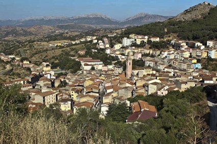 Una panoramica di Bitti