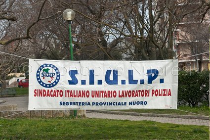 Volantinaggio del SIULP (© foto S. Meloni)