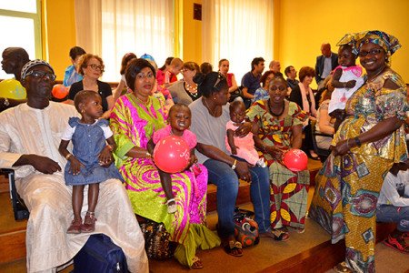 Un momento della manifestazione in Comune (© foto Graziano Secchi) 