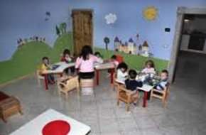 una classe di un asilo nido