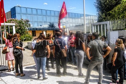 Incontro tra lavoratori IDEA Motore e gli imprenditori di Viterbo (©foto Cronache Nuoresi)
