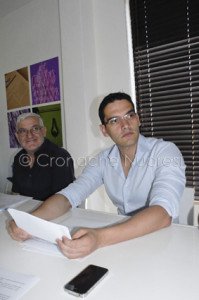 Un momento della conferenza stampa (©foto Cronache Nuoresi)