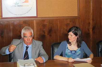 Daniela Forma in una conferenza