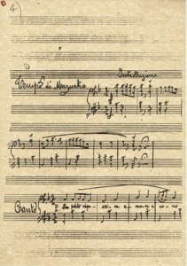 Lo spartito di A diosa