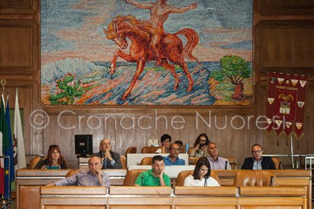 Un momento della Conferenza stampa (© foto Cronache Nuoresi)