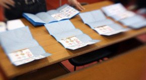 Un seggio elettorale