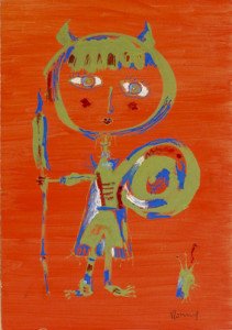 Un'opera di Giovanni Nonnis