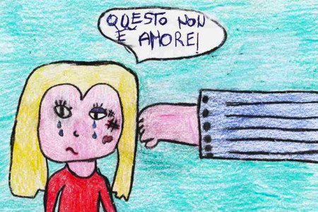 La violenza sulle donne vista dai bambini
