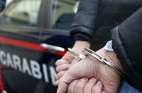 Un arresto dei Carabinieri