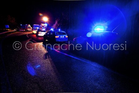 Le Forze dell'ordine e i mezzi di soccorso (© foto S.Novellu)