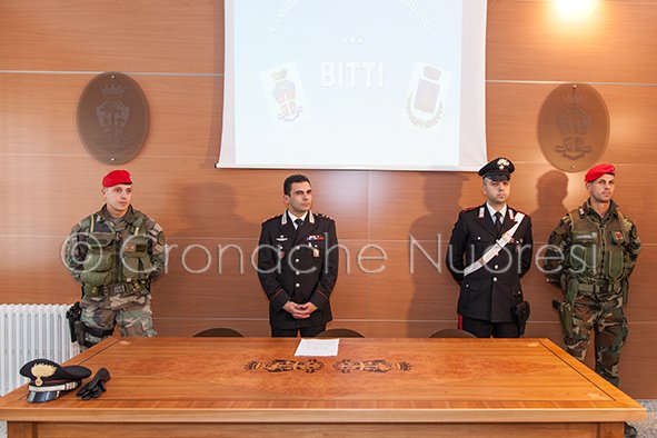Un momento della conferenza stampa per l'arresto (© foto S.Novellu)