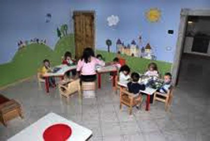 La classe di un asilo nido