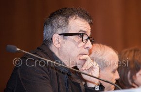 Marcello Fois durante il Convegno su Sebastiano Satta (© foto S.Novellu)