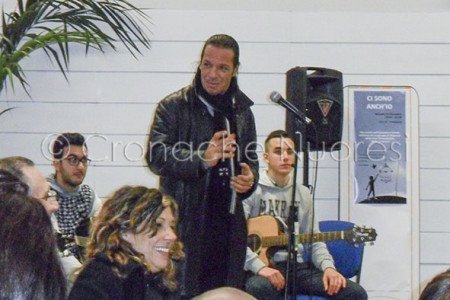 Un momento della serata al CESP (© foto Cronache Nuoresi)