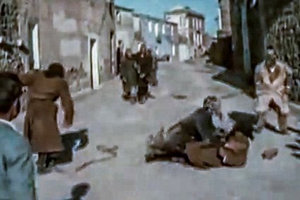 Boes e Merdules in un fotogramma tratto da 