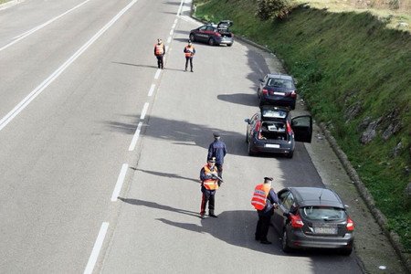 Il blitz de Carabinieri