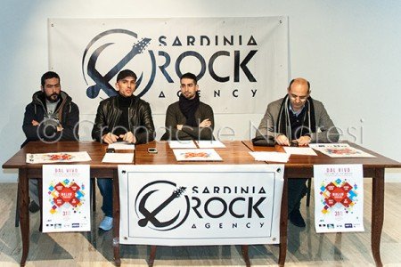 La presentazione di Sardinia Rock Agency (© foto S.Meloni)