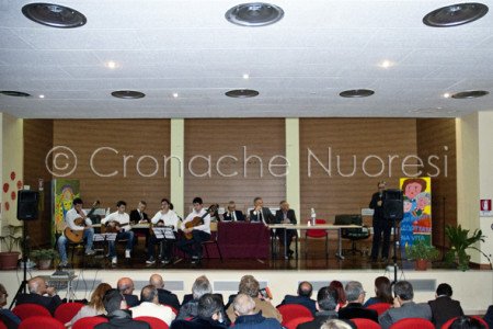 L'incontro col Presidente Pigliaru all'Istituto Ciusa di Nuoro (© foto S. Meloni)