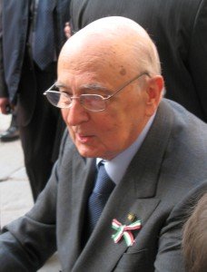 L'ex Presidente Giorgio Napolitano