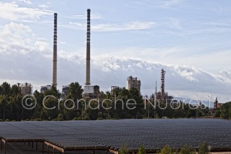 Uno scorcio degli stabilimenti ex Equipolimers (© foto S.Novellu)