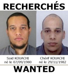 Said e Chérif Kouachi, i killer ricercati 