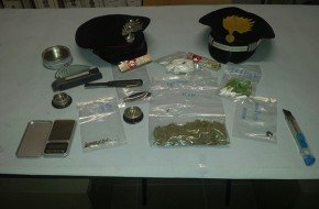 La droga sequestrata