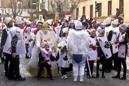 Un momento del Carnevale Nuorese (© foto Cronache Nuoresi)