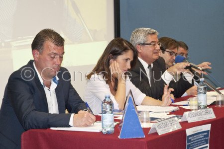 Un incontro di Confindustria Sardegna Centrale