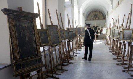 Carabinieri, furto di opere d'arte