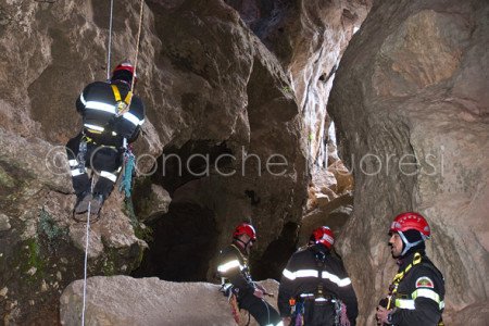 Esercitazione Vigili del fuoco alla 