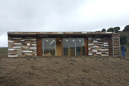 Il piunto di accoglienza di Sadali