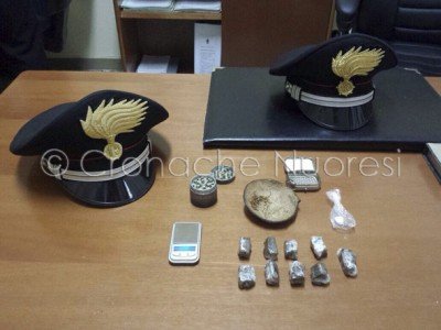 La droga sequestrata