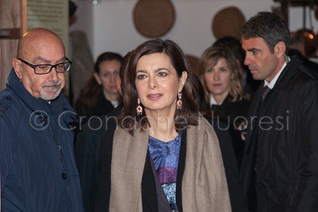 L'on. Laura Boldrini a Casa di G.Deledda (© foto S.Novellu)