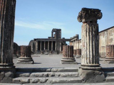Uno scorcio dell'antica Pompei