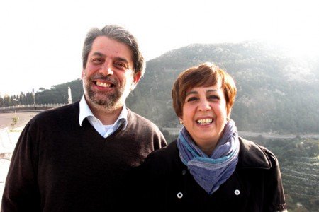 Candidato Sindaco e CoSindaca (Stefano Mannironi e Lilly Mustaro)