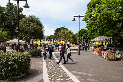 Festa di primavera ai giardini di piazza V.Emanuele (© foto S. Novellu)