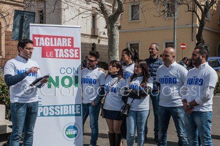 Pierlugi Saiu presenta la lista Uniti per Nuoro (© foto S.Novellu)